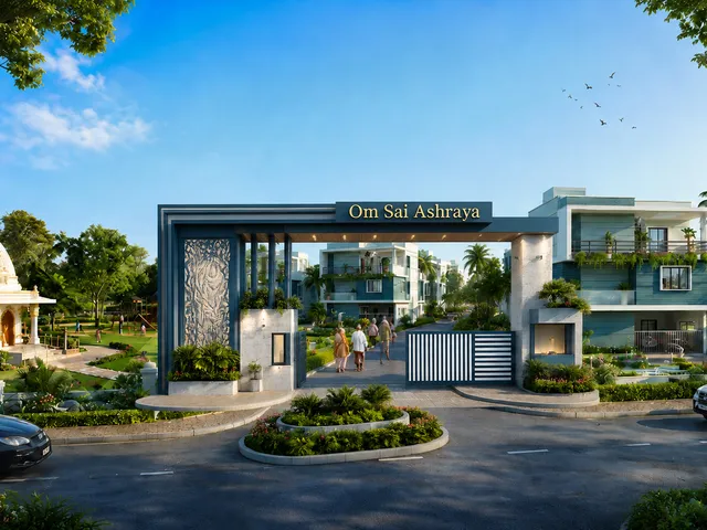 Om Sai Ashraya — render 1
